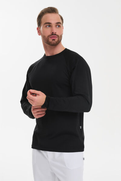Лонгслив мужской Тезис TZ512, черный, 50 - фото 2