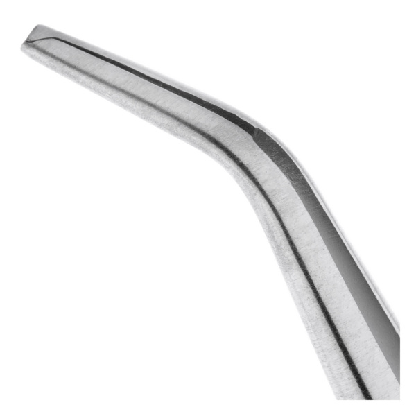 Пинцет микрохирургический HLW Gomel 22-31*, изогнутый, 180 мм - фото 3