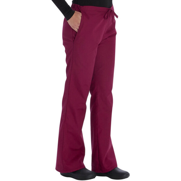 Брюки медицинские женские Vital Threads VT513C, винный, 2XL - фото 3