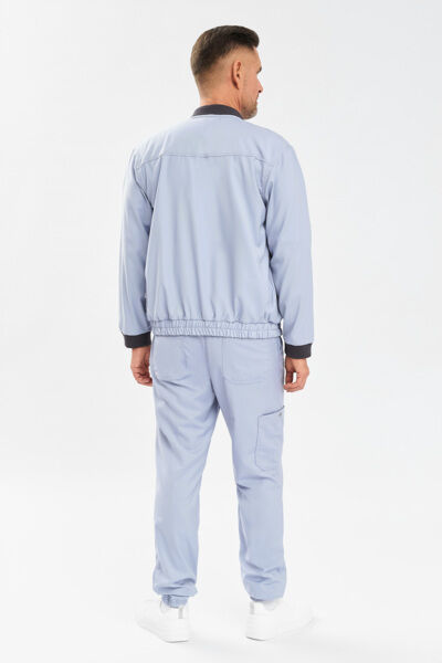 Бомбер мужской Тезис TZ690, серый, 54 - фото 2