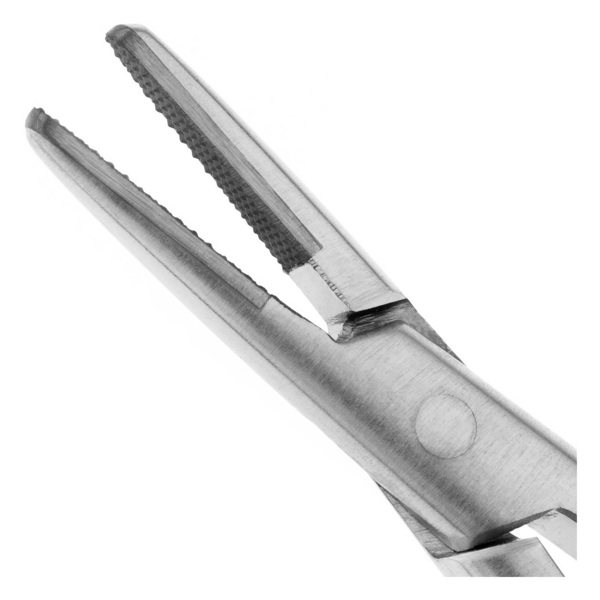 Иглодержатель Castroviejo Gomel TC, микрохирургический, прямой, 14 см, (5-0, 6-0, 7-0) - фото 2