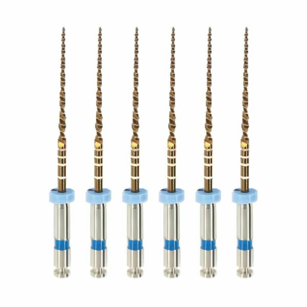 Файлы машинные Geosoft EndoLine S-FLEXI, стерильные, для первичного эндодонтического лечения, 25 мм, №30/.04, никель-титан, 6 шт - фото 0