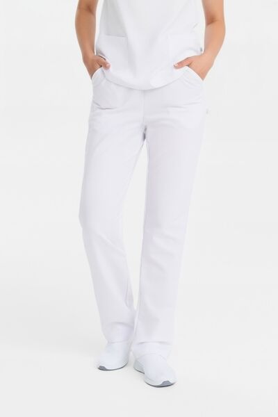 Брюки женские Тезис TZ315, unica, белый, 52 - фото 0