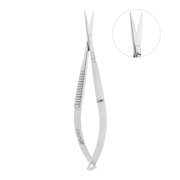Ножницы микрохирургические NOYES, прямые, 12 см - фото 0