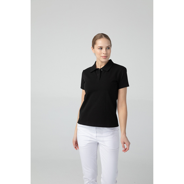 Поло женское, черный, 42 - фото 2