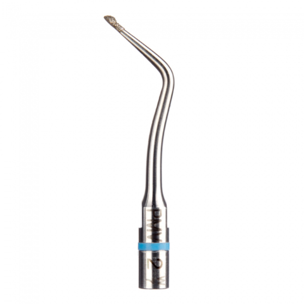 Насадка ультразвуковая Acteon Perfect Margin PMV2, ортопедическая, для обработки под вкладки и виниры, полушар верхний, 107 мкм, синий, 1 шт - фото 0