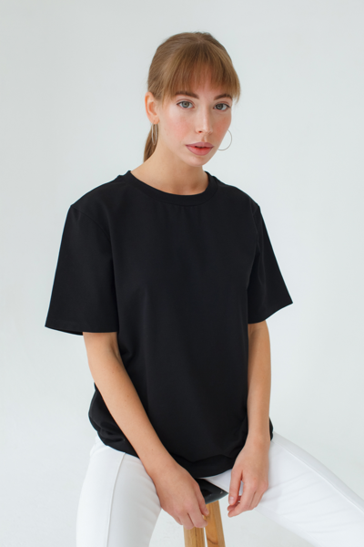 Футболка женская Тезис TZ111, черный, 44-46 - фото 2