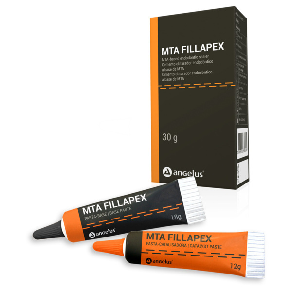 Материал Angelus MTA-Fillapex, стоматологический, для пломбирования каналов, набор (основа 18 г, катализатор 12 г) - фото 0