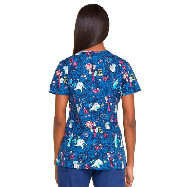 Топ женский Dickies DK704, зубная щётка, XS - фото 1