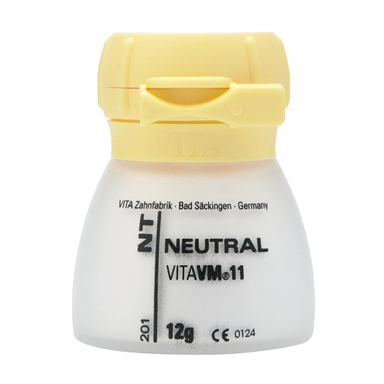 VITA VM 11 ENAMEL NEUTRAL - мелкодисперсная керамика для индивидуализации реставраций из VITA SUPRINITY PC, 12 г - фото 0