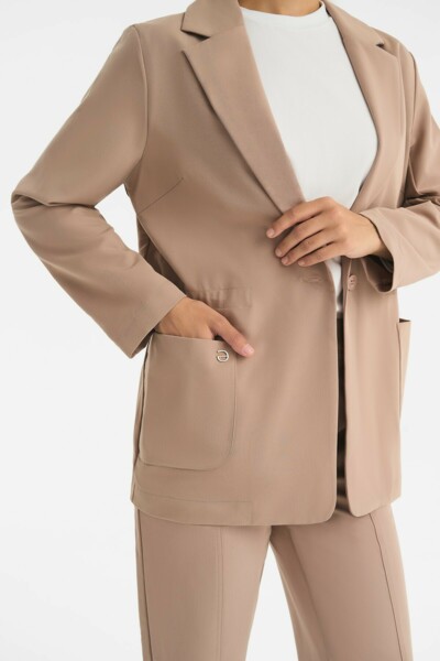 Пиджак женский Тезис TZ230, латте, 46 - фото 1