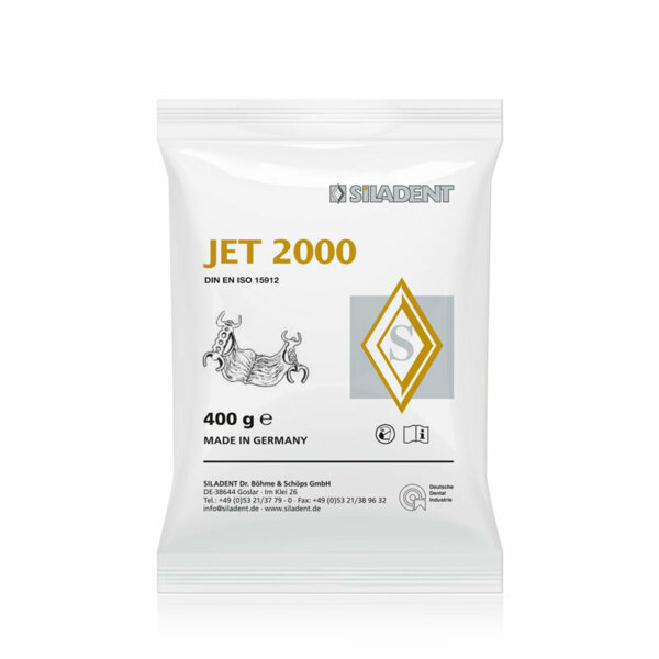 Jet 2000 - паковочная масса для модельного литья, коробка 20 кг (50 х 400 г)