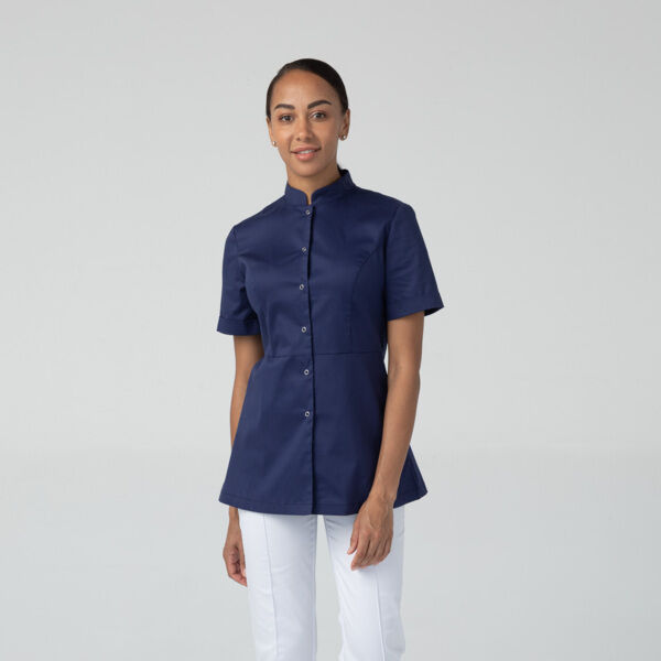 Туника женская Dr. Nice на кнопках, синий, 40 - фото 0