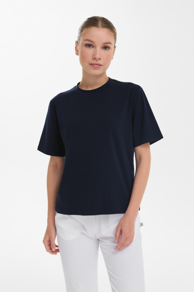 Футболка женская Тезис TZ111, темно-синий, 52-54 - фото 0