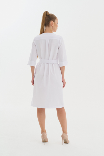 Халат-платье Тезис TZ150, белый, 50 - фото 2