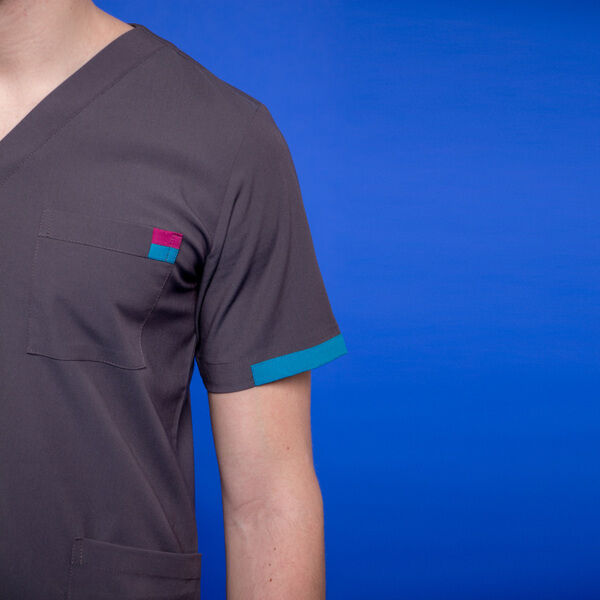 Туника мужская 258 Michigan, R193 асфальтово-серый, L - фото 3