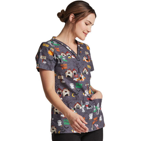 Топ женский Dickies DK709, хэллоуин, L - фото 2