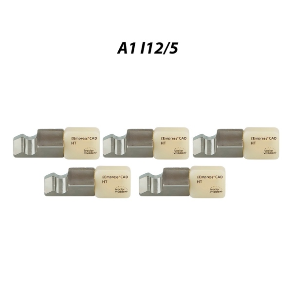 Empress CAD PlanMill Multi - блоки из лейцитной керамики, цвет A1, I12/5, 5 шт - фото 0