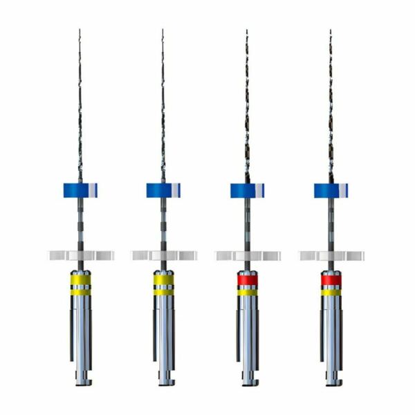 Файлы машинные FKG iRaCe Plus, для обработки сложных каналов, 31 мм, набор №20-25/.02 (R1a - R2b), 4 шт - фото 0