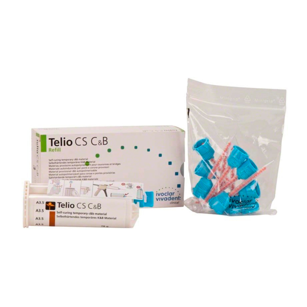 Telio CS C&B Refill - светоотверждаемый пастообразный композитный материал, цвет A3.5, 78 г - фото 0
