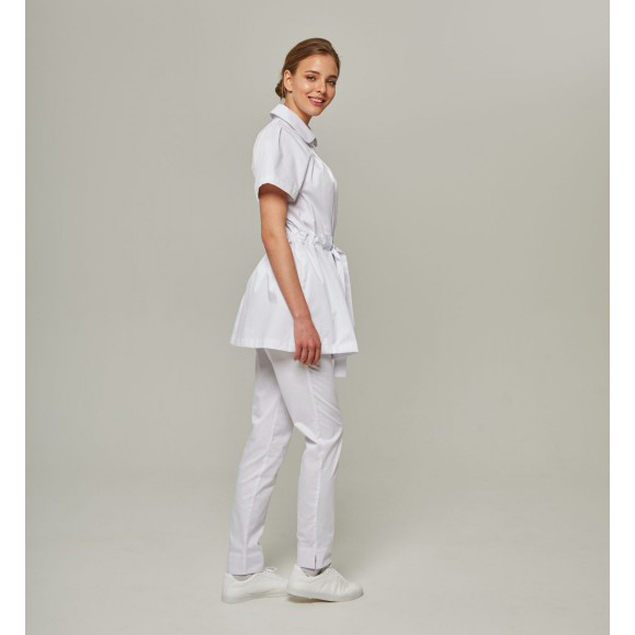 Туника женская Dr. Nice на пуговицах, белый, 44 - фото 1