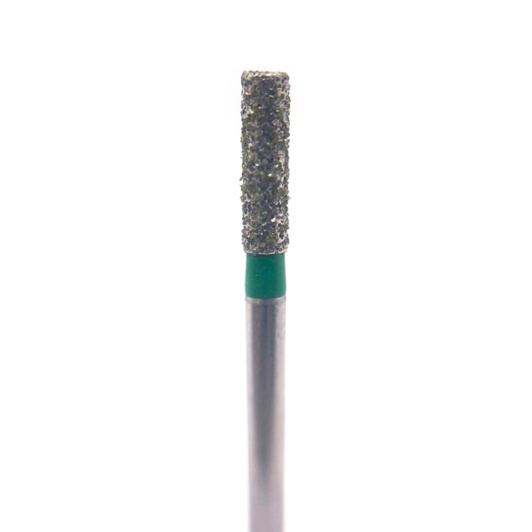 Бор алмазный Ecoline E 835 C, цилиндр, D=1.6 мм, FG, зеленый, 5 шт - фото 0