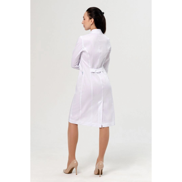 Халат женский на кнопках 294, белый, 48 - фото 2