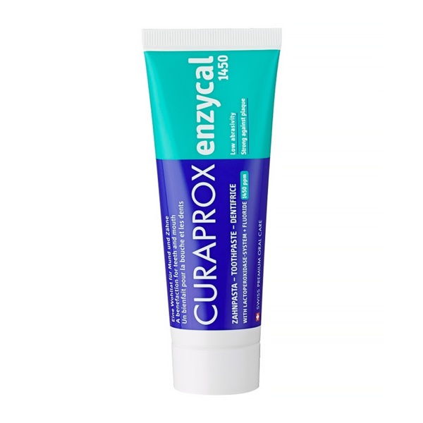 Зубная паста Curaprox Enzycal 1450, 75 мл, 1 шт
