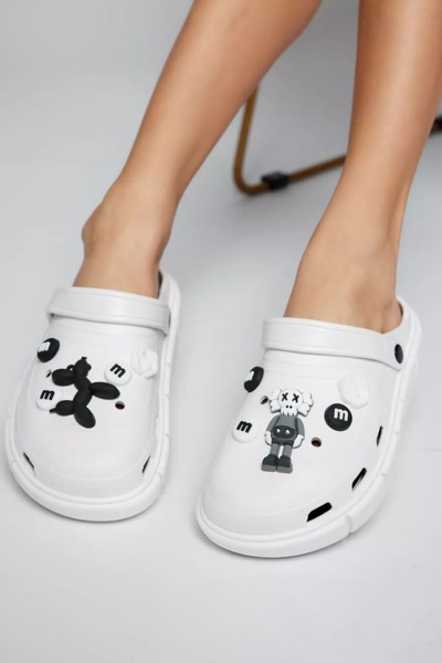 Сабо W-52, белый, 36-37 - фото 2