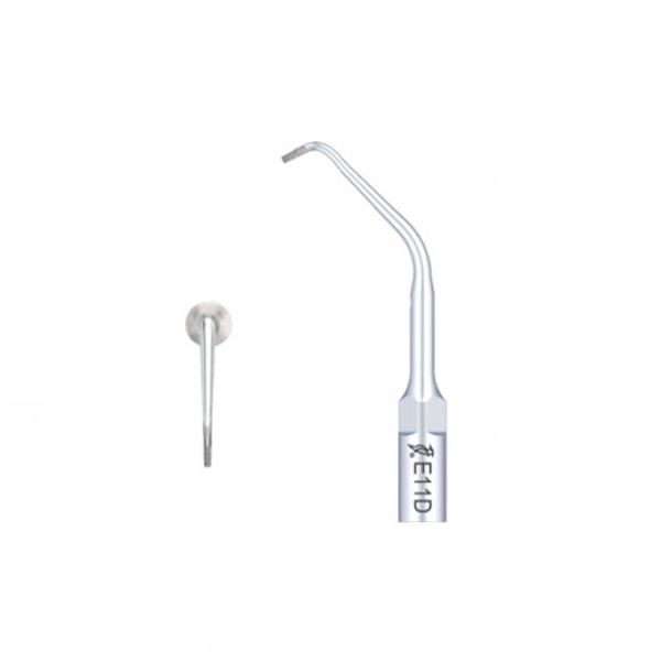 Насадка E11D к скалеру Woodpecker/EMS, эндодонтическая, для ретроградной работы с зубными каналами, алмазное покрытие 40 мкм - фото 1