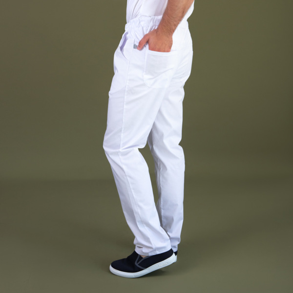 Брюки мужские Тезис TZ620, белый, 50 - фото 1