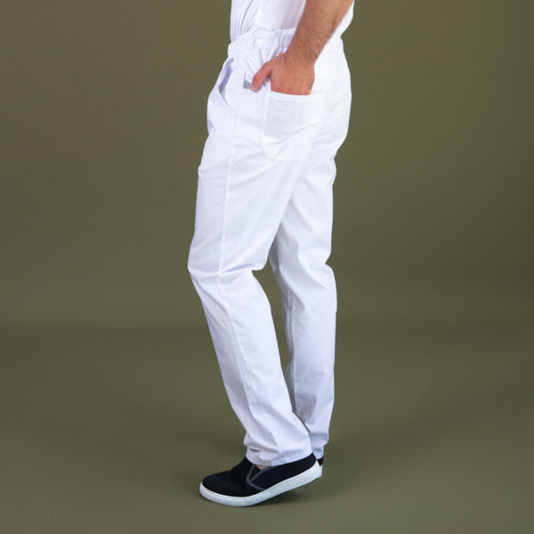 Брюки мужские Тезис TZ620, белый, 46 - фото 1
