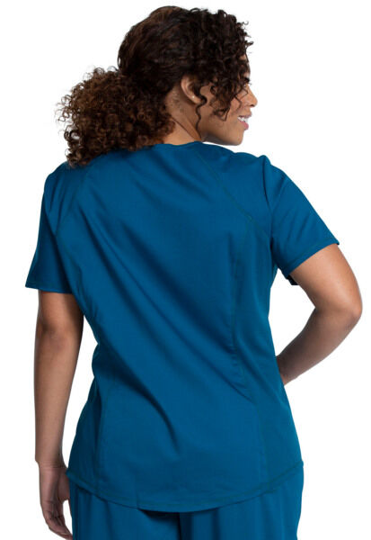 Топ женский Cherokee WW601, сине-зеленый, XXS - фото 3