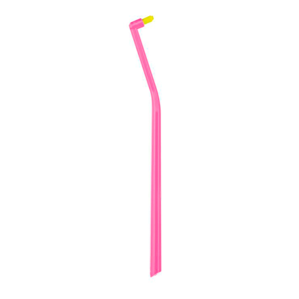 Монопучковая щетка Single & sulcular, 9 мм, розовый - фото 0