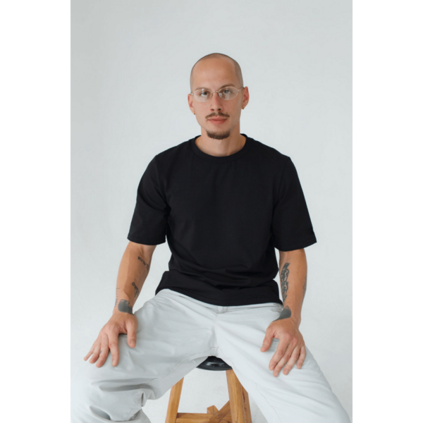 Футболка мужская Тезис TZ510, черный, 54-56 - фото 0