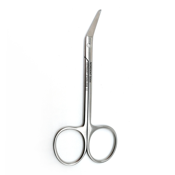 Ножницы для снятия швов, угловые, 115 мм - фото 0