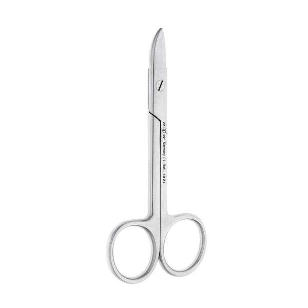 Ножницы коронковые, изогнутые, 10 см - фото 0