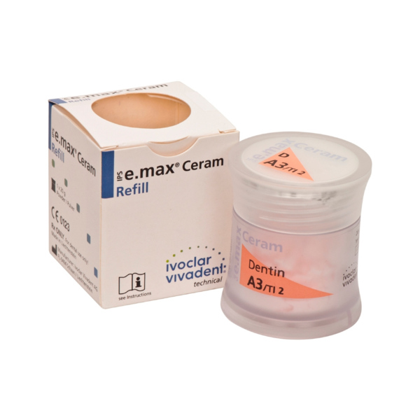 IPS e.max Ceram Dentin - дентин, цвет A3, 20 г - фото 0