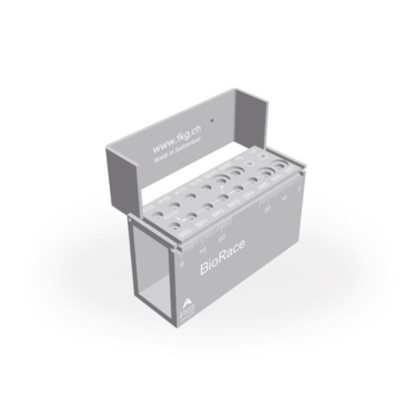 Эндостенд FKG BioRaCe,для систематизации и хранения эндодонтических файлов, металлический, 16 мест, серый - фото 0