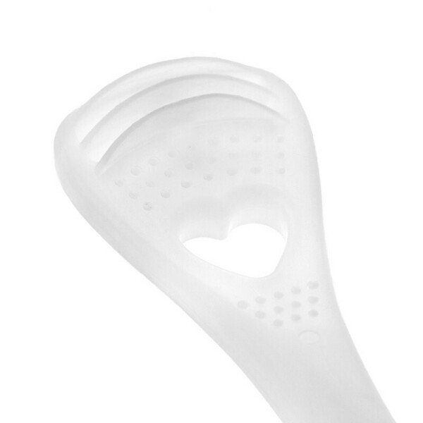 Скребок для языка Revyline, мягкий, белый - фото 4