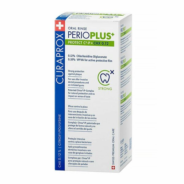 Ополаскиватель Curaprox Perio Plus Protect, с хлоргексидином 0.12%, 200 мл, 1 шт - фото 1