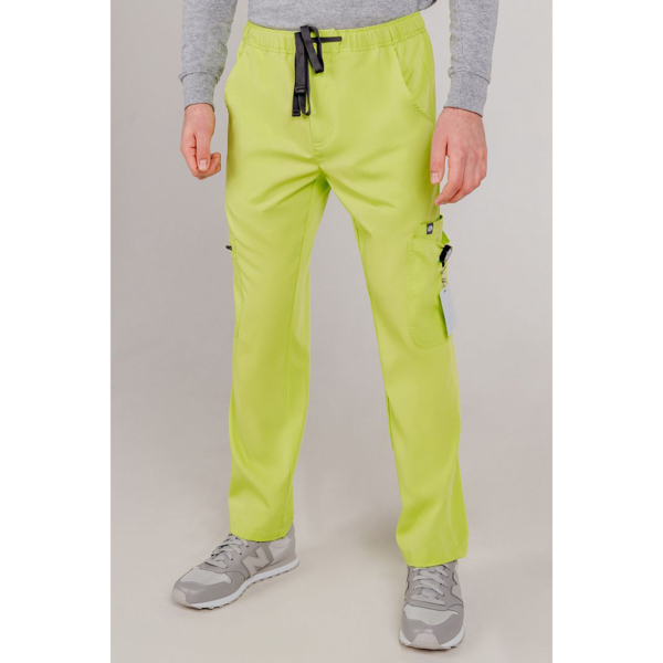 Брюки медицинские мужские Northam, салатовый, L - фото 2