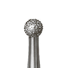 Бор алмазный ZD 801, по диоксиду циркония, шаровидный, D=2.3 мм, FG, синий + оранжевый - фото 0