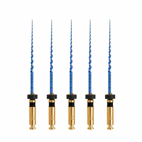 Файлы машинные Eurofile T-Flex, стерильный, для препарирования каналов, 25 мм, №40/.04, никель-титан, 5 шт - фото 0