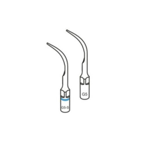 Насадка ультразвуковая Eighteeth G5-S, для скалера Satelec, пародонтологическая, для удаления пигментированного налета и зубного камня, D=0.6 мм, L=21 мм, 1 шт - фото 0