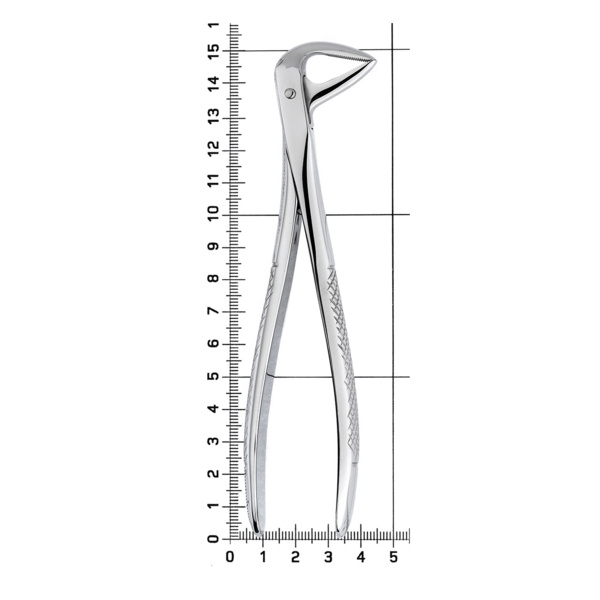 Щипцы для удаления зубов, нижние корни, клювовидные, стандартные - фото 6
