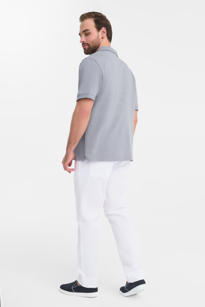 Поло мужское Тезис TZ550, серый, 54 - фото 5