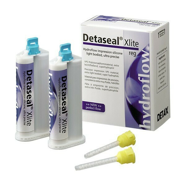 Detaseal hydroflow Xlite, regular - корригирующий материал, стандартная упаковка 2х50 мл - фото 0