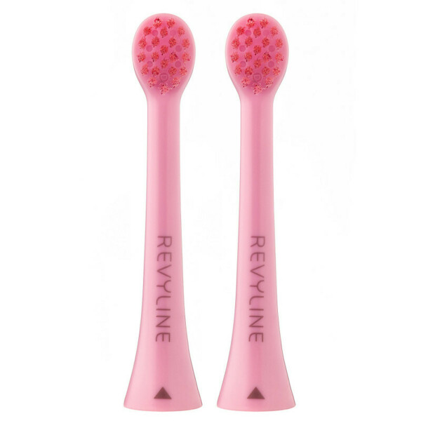 Насадка Revyline RL 020, для электрических звуковых зубных щёток, розовый, 2 шт - фото 1