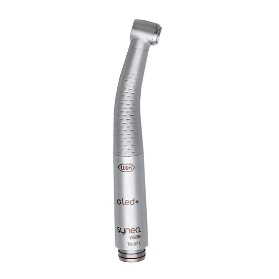 Synea Vision TK-97 L - турбинный наконечник с LED подсветкой, соединение Roto Quick - фото 0